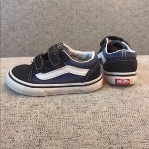 Vans Kids Navy Blue Sneakers